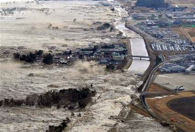 japan earthquake and tsunami 2011. earthquake generated tsunami
